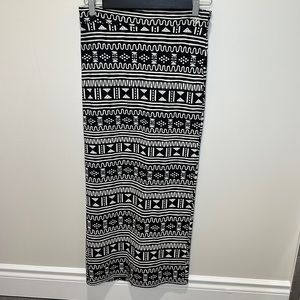 Element geo print maxi skirt
